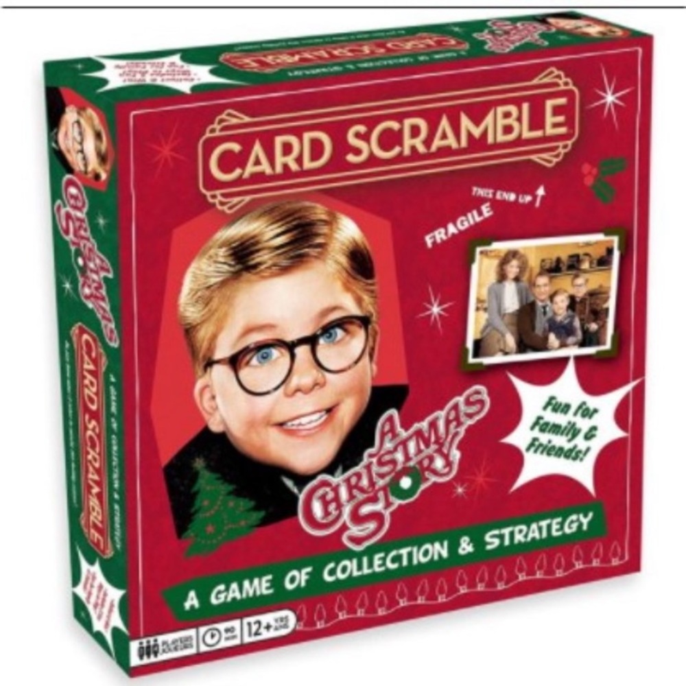NEW SEALED A Christmas Story Card Scramble Game NIB